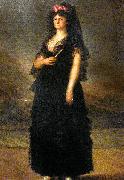 Agustin Esteve Portrait of Maria Luisa of Parma oil painting